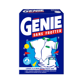 Image de GENIE - Lessive en poudre - Lavage à la main - 20 lavages - 450