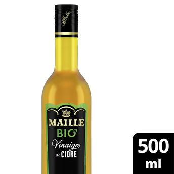 Image de Vinaigre de cidre adouci au jus de pomme concentré bio MAILLE 500