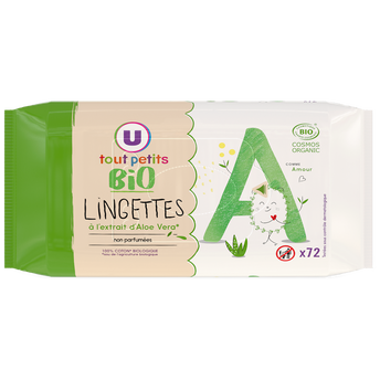 Image de U TOUT PETITS BIO
Lingettes bébé