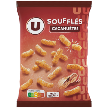 Image de U
Snacks goût cacahuètes  sachet de