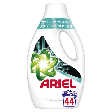 Ariel Lessive Liquide Détergent Unstoppables Ariel X44 Doses 2,200ml