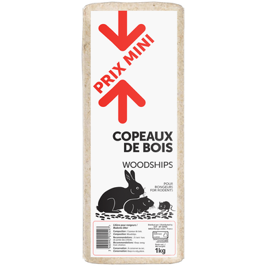 Copeaux de bois pour litière pour animaux de compagnie, copeaux de pin  d'origine durable, sans produits chimiques -  France