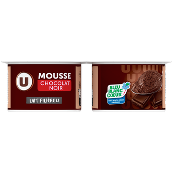 Image de U
Mousse au chocolat noir