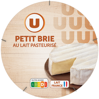 Image de U
Petit Brie pasteurisé 32%mg