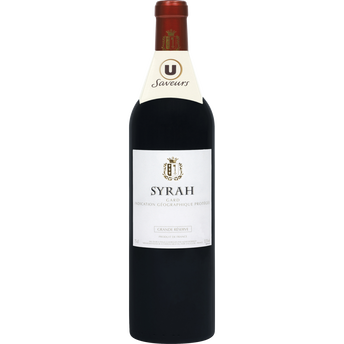 Image de U SAVEURS
Vin rouge IGP Gard Syrah grande réserve