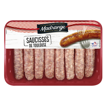 Cooperl Saucisees, Cooperl, 8 Pièces, Barquette, 800g