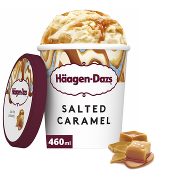 Image de Crème glacée en pot caramel salé HÄAGEN DAZS