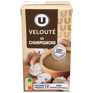 Velouté de champignons en boite new arrivals