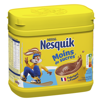Nestlé Nesquik Moins De Sucre, 650g