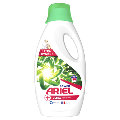 Ariel Lessive Liquide + Ultra Détachant 1215 ml - Onlinevoordeelshop