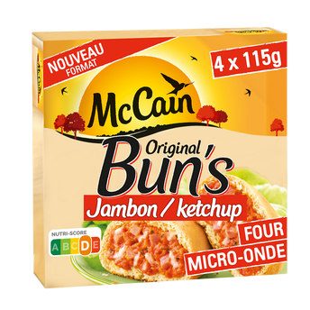 Image de Bun's original jambon ketchup MCCAIN