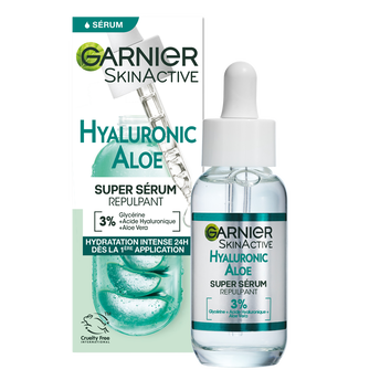 Image de Sérum visage Repulpant A l'Acide Hyaluronique & Aloe Vera  GARNIER - Flacon