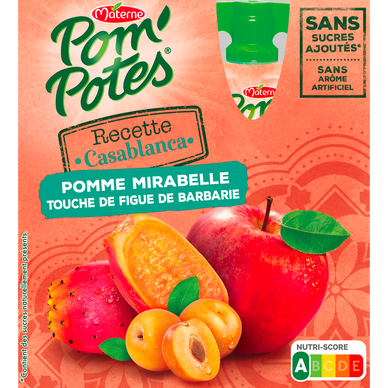 Achat / Vente Materne Pom'potes recettes du monde Casablanca, 4x90g