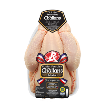 Image de Poulet noir Label Rouge Challans MAITRE COQ sous film