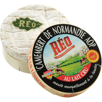 Image de Camembert AOP au lait cru REO, 22%mg