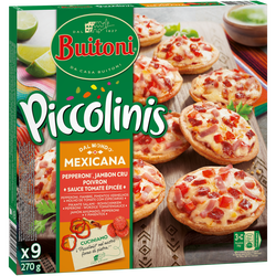 Piccolinis mexicana BUITONI, boîte de 270g - Super U ...