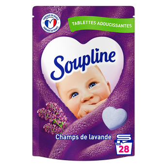 Image de Adoucissant Tablette SOUPLINE champs de lavande - x28