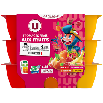 Image de U MAT ET LOU
Fromages frais aux fruits