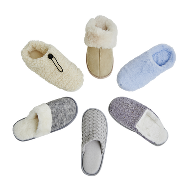 Chaussons femme effet mouton Super U Hyper U U Express www