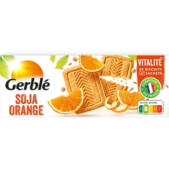 Image de Biscuits soja orange GERBLE - 5x4