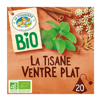 Image de Infusion ventre plat bio LA TISANIERE x20 sachets