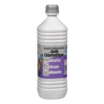 Image de Substitut acide chloridrique biodégradable, 1 litre