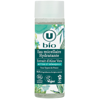 Image de U BIO
Eau micellaire hydratante à l'aloe vera flacon de