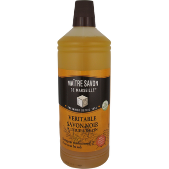 Image de Savon noir de Marseille liquide MAITRE SAVON DE MARSEILLE