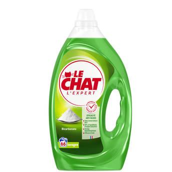 Image de Lessive liquide Expert bicarbonate anti-taches LE CHAT - 66