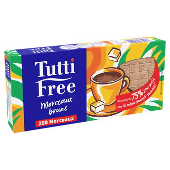 Image de Sucre brun en petits morceaux TUTTI-FREE