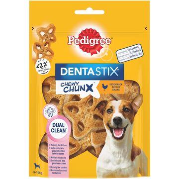 Pedigree Bouchées À Mâcher Pour Petit/moyen Chien Pedigree Dentastix Chewy Chunx Poulet - 68g