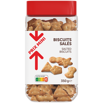 Image de Biscuits salés PRIX MINI, tubo
