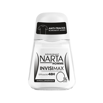 Image de Déodorant homme invisimax 0% NARTA bille
