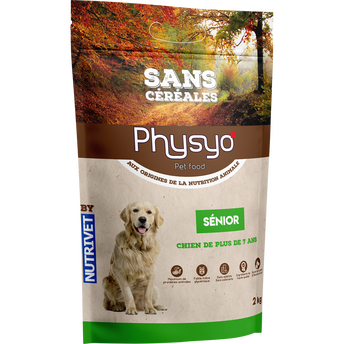 Image de Croquettes chien sénior poulet sans céréales PHYSYO - 2