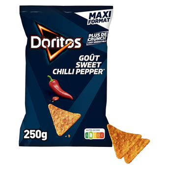 Image de Biscuit apéritif saveur sweet chilli pepper DORITOS