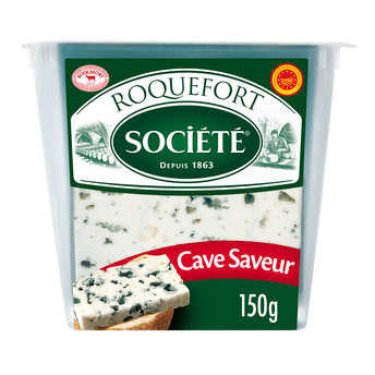 Image de Roquefort AOP cave saveur au lait cru de brebis SOCIÉTÉ