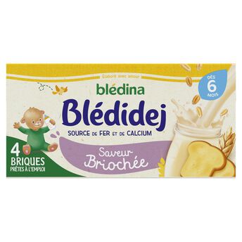 Image de BlEDIDEJ lait & céréales saveur briochée dès 6mois