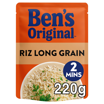 Image de Riz micro-ondable Long Grain 2min BEN'S ORIGINAL