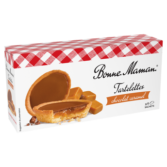 Image de Biscuits Tartelettes chocolat au lait caramel BONNE MAMAN