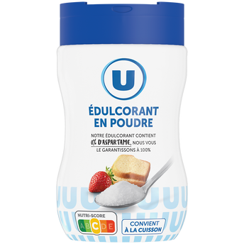 Image de U
Edulcorant de table en poudre  bocal de
