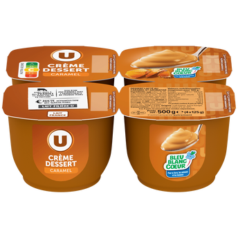 Image de U
Crème dessert saveur caramel