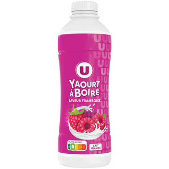 Image de U
Yaourt à boire parfum framboise  bouteille de