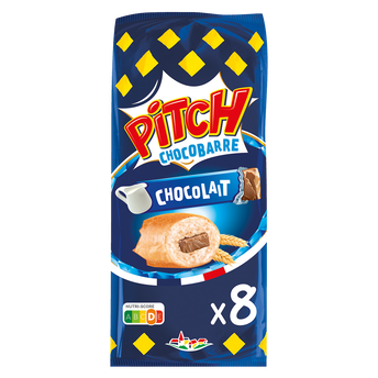 Image de Brioche PITCH choco barre lait  - x8
