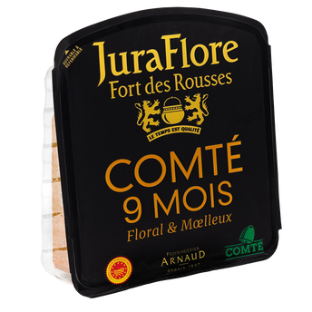 Image de Comté AOP au lait cru affiné 9 mois affinage JUR AFLORE, 35%mg