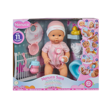 NENUCO Poup e Sara 42cm D s 3 ans Super U Hyper U U