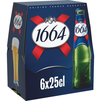 Image de Bière blonde 1664, 5,5° - Bouteilles