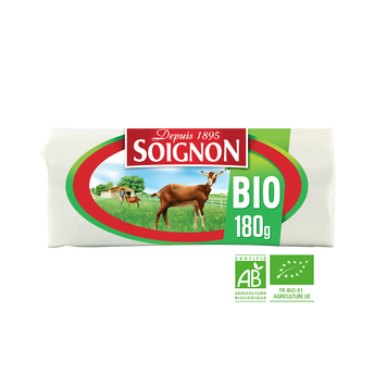 Image de Fromage de chèvre Bio pasteurisé 23%MG SOIGNON - Bûche