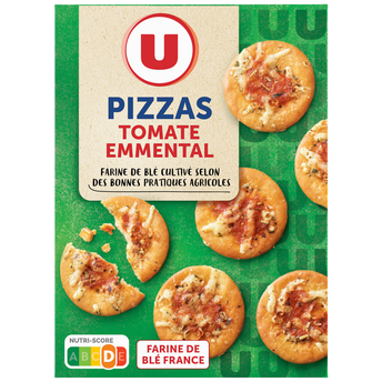 Image de U
Crackers pizza tomate emmental paquet de