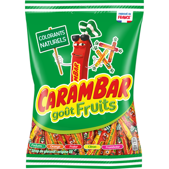 Image de Bonbons Fruits CARAMBAR - Sachet de