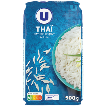 Image de U
Riz long thaï paquet aluminisé de